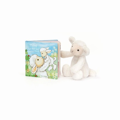 Jellycat Mami Hat Dich Lieb, Lammchen Schnuck Buch and Bashful Lamb Medium USA | 50689VRPU